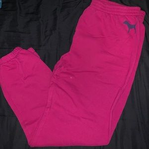 Fuchsia Victoria Secret PINK sweatpants